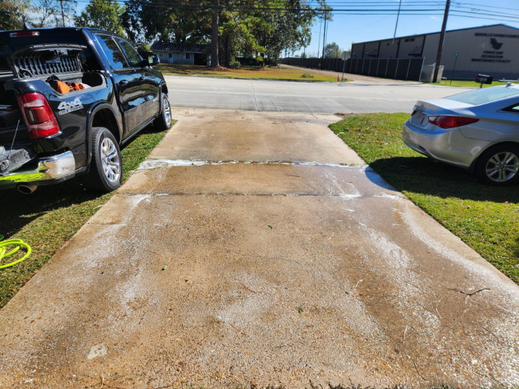 Front Porch, Driveway, Carport, and Walkway Cleaning in Baton Rouge, LA